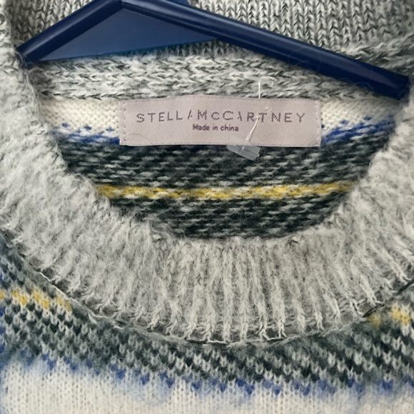 Stella McCartney Mohair Tartan Plaid Sweater - Picture 9 of 13